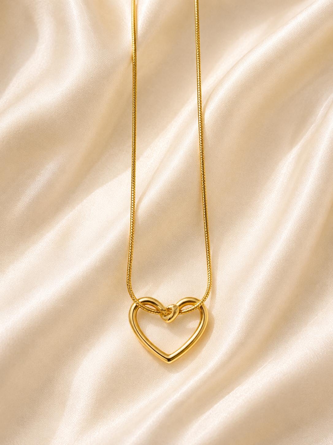 Open Heart Necklace